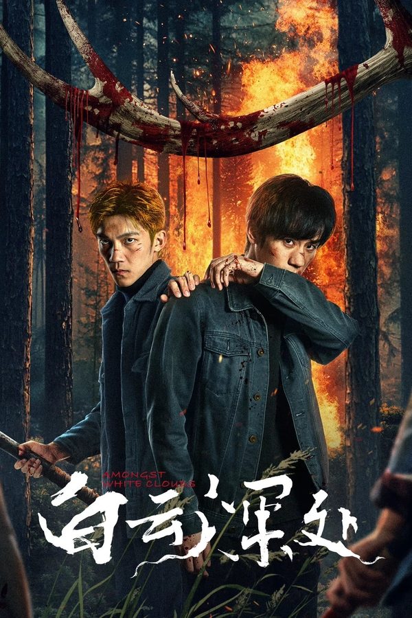 电影《白云深处》的海报