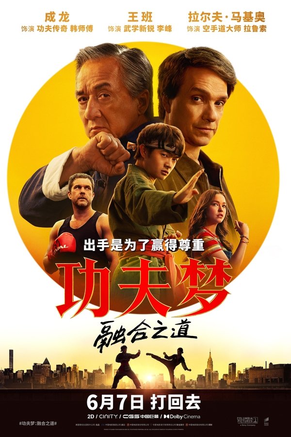 电影《功夫梦：融合之道》的海报