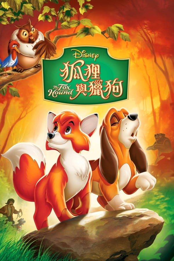 电影《狐狸与猎狗》的海报