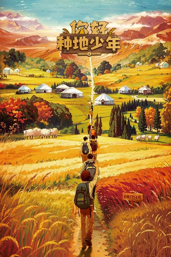 电影《你好，种地少年》的海报