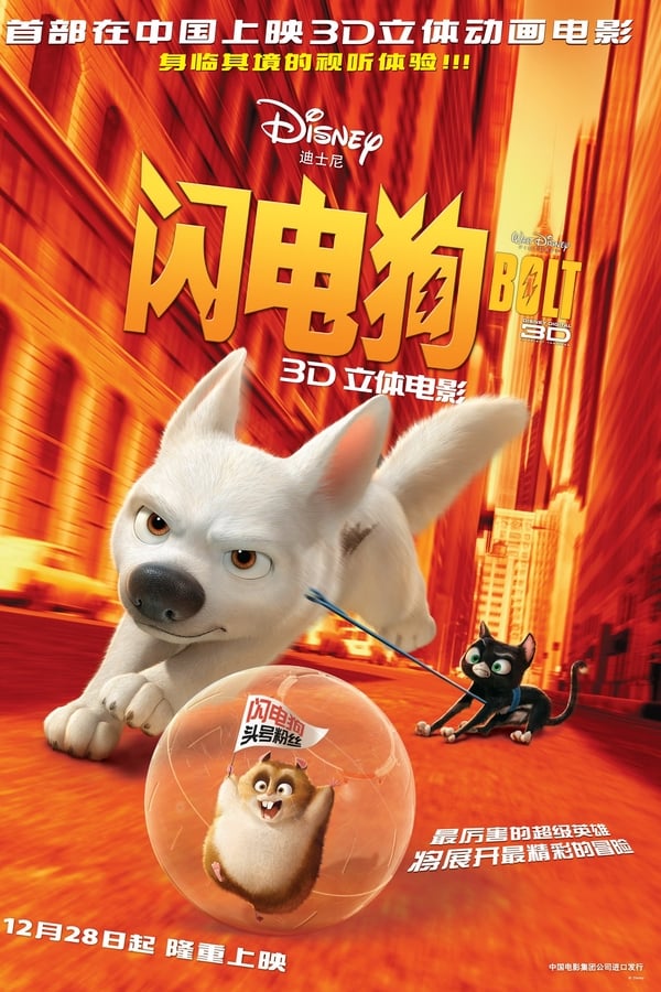 电影《闪电狗》的海报