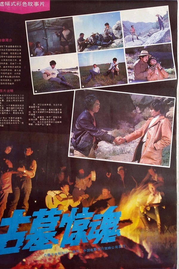 电影《古墓惊魂》的海报