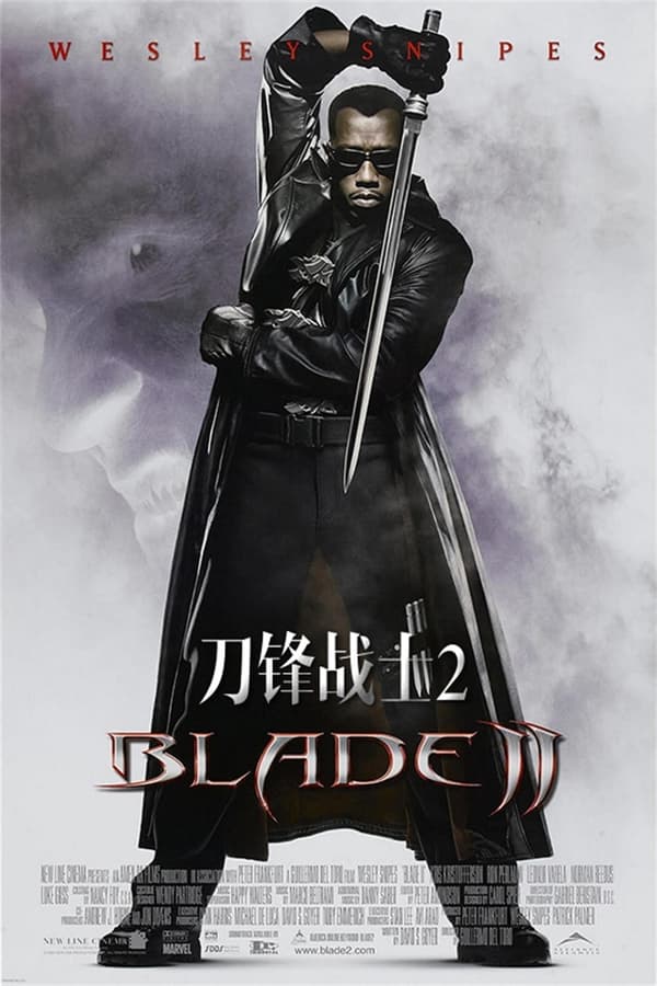 电影《刀锋战士2》的海报