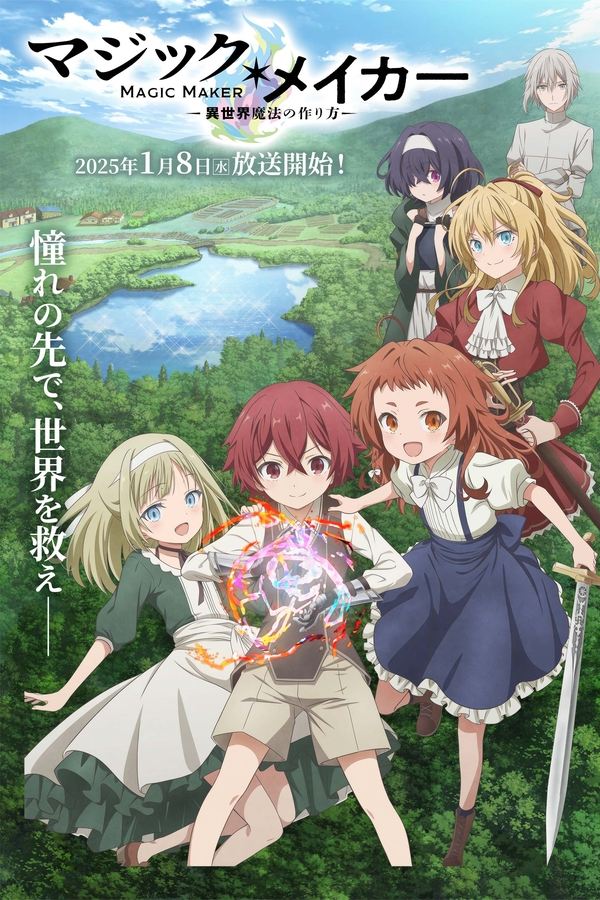 电影《魔术发明家 ~异世界魔法的制作方法~》的海报
