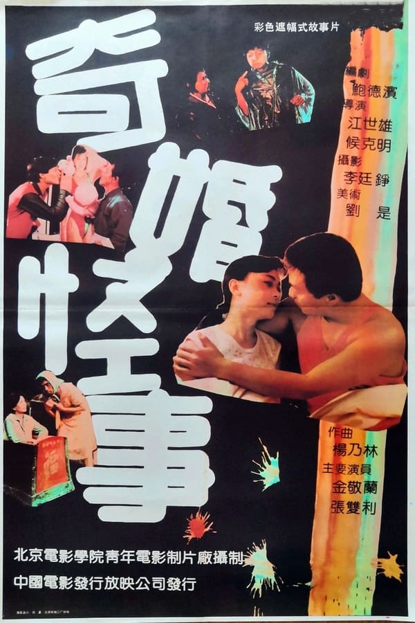 电影《奇婚怪事》的海报