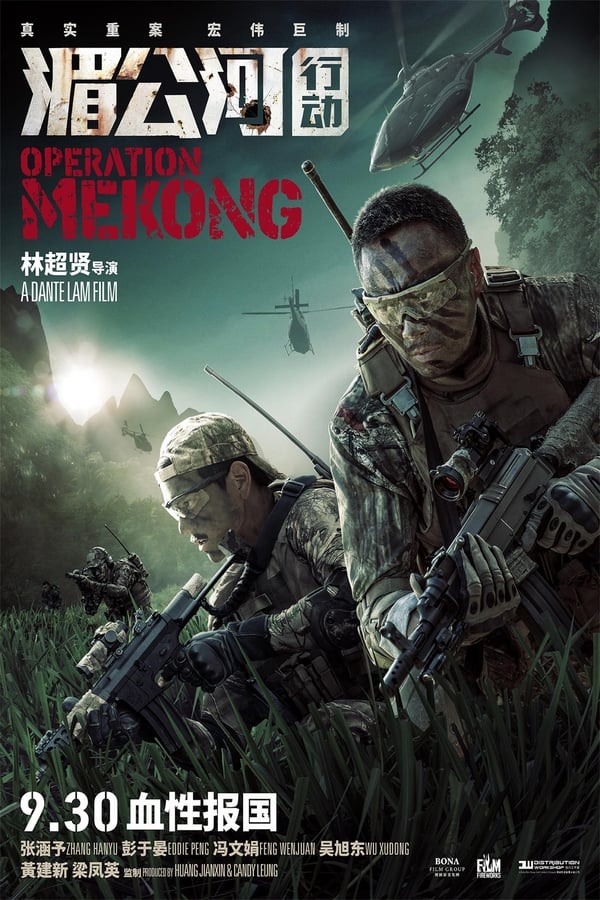 电影《湄公河行动》的海报