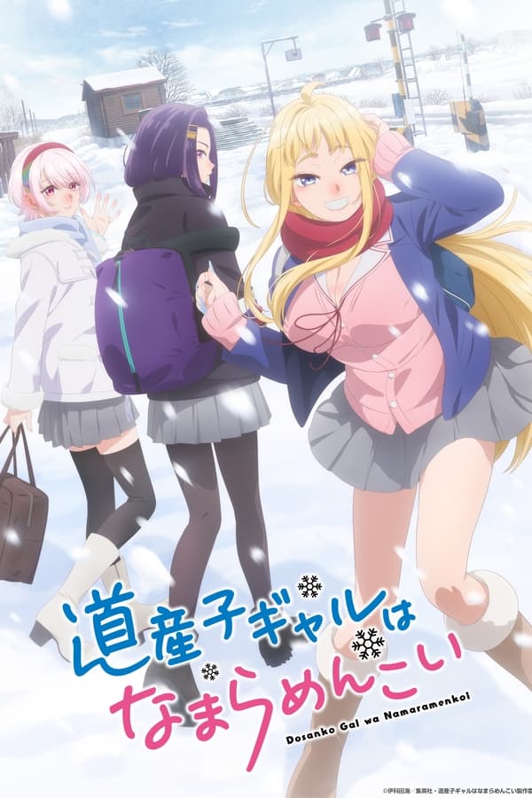 《北海道辣妹贼拉可爱》的海报