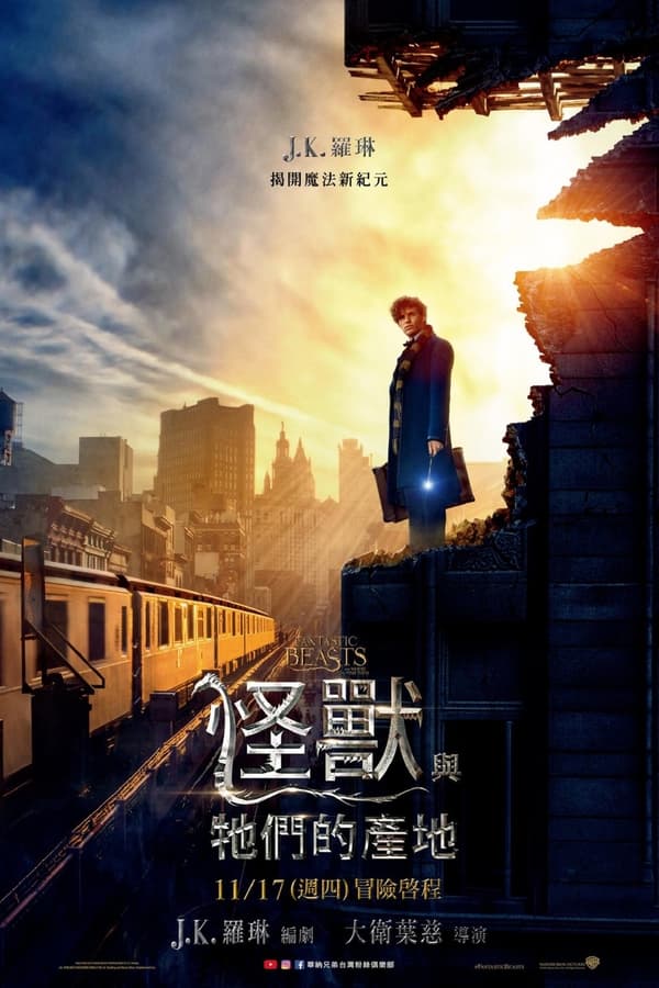 电影《神奇动物在哪里》的海报