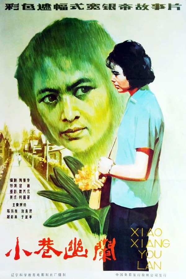 电影《小巷幽兰》的海报