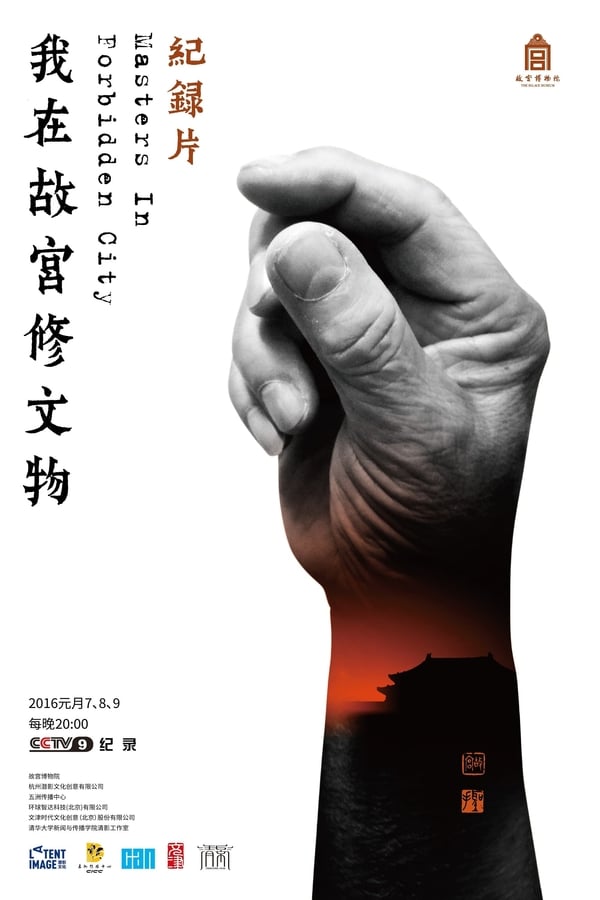 电影《我在故宫修文物》的海报