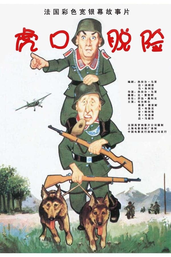 电影《虎口脱险》的海报