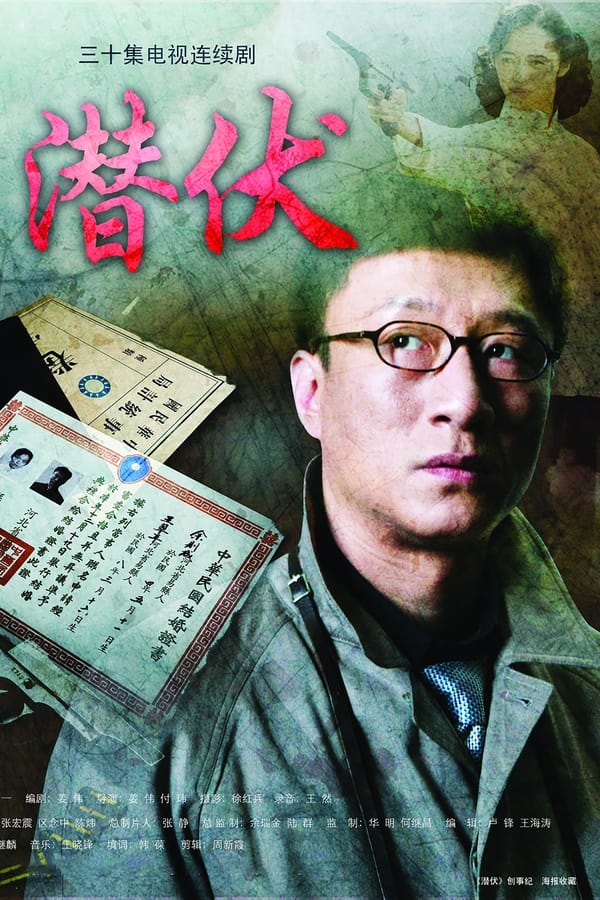 电影《潜伏》的海报