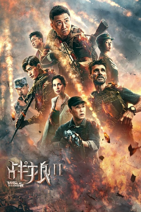 电影《战狼2》的海报