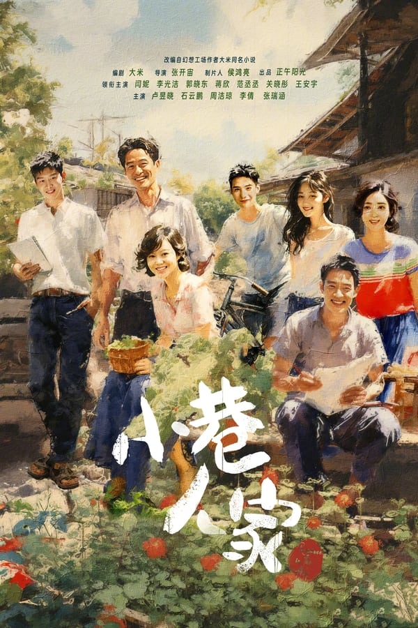 电影《小巷人家》的海报