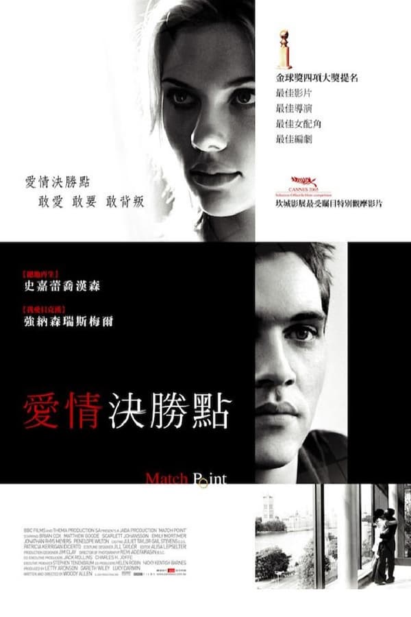 电影《赛末点》的海报