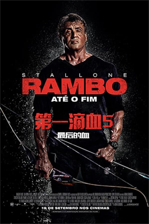 电影《第一滴血5：最后的血》的海报