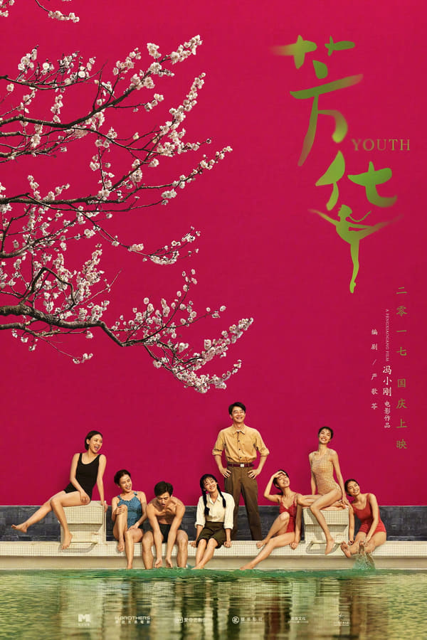电影《芳华》的海报