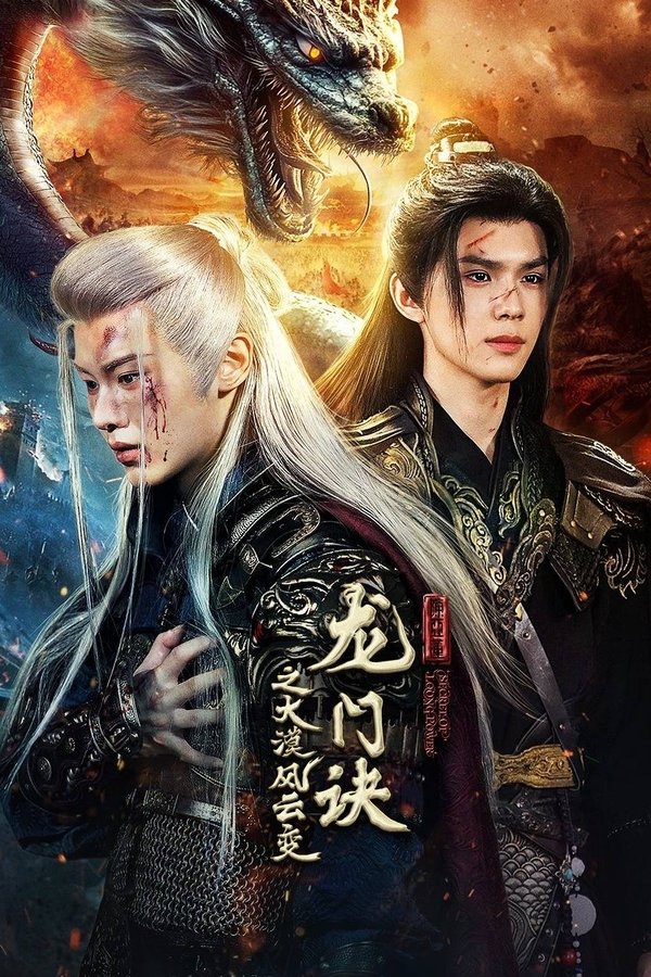 《龙门诀之大漠风云变》的海报