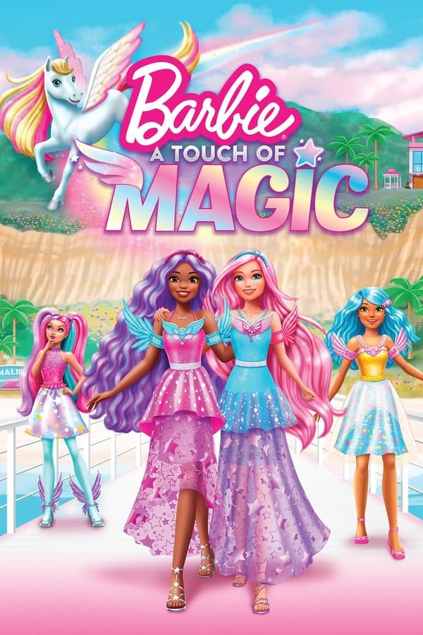《Barbie: A Touch of Magic Season 1》的海报