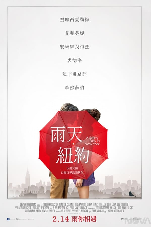 纽约的一个雨天