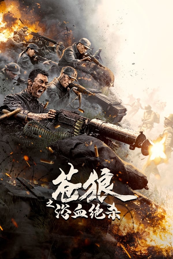电影《苍狼之浴血绝杀》的海报