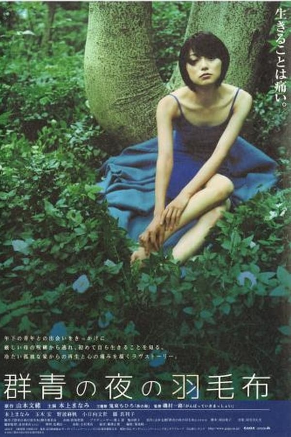 群青の夜の羽毛布