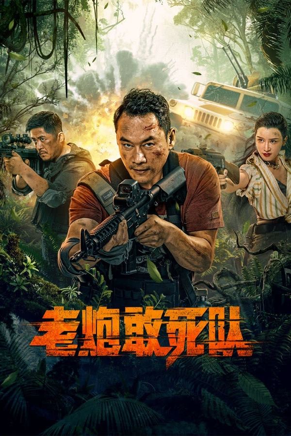 电影《老炮敢死队》的海报