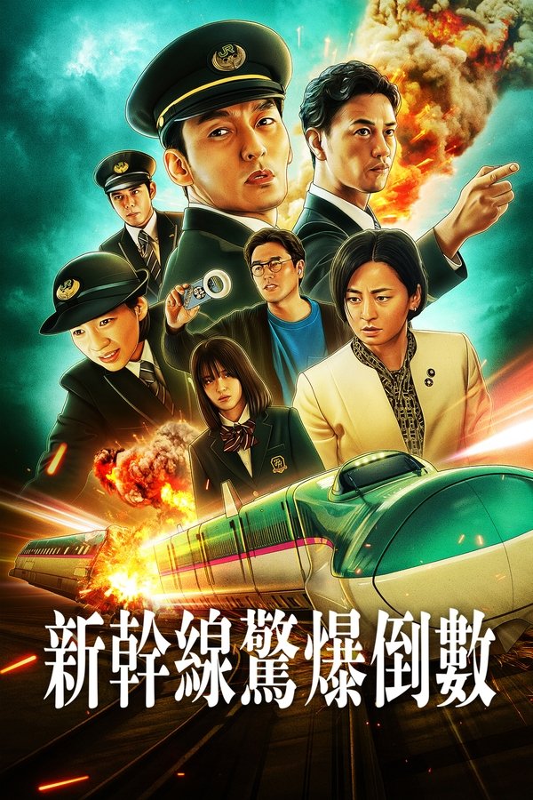 电影《新干线惊爆倒数》的海报