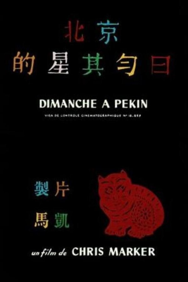电影《北京的星期天》的海报