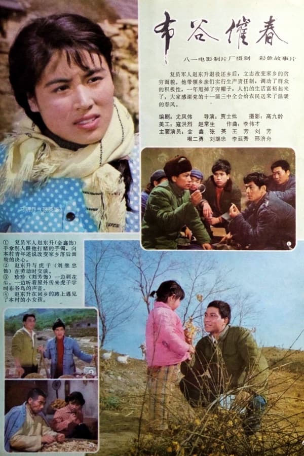 电影《布谷催春》的海报