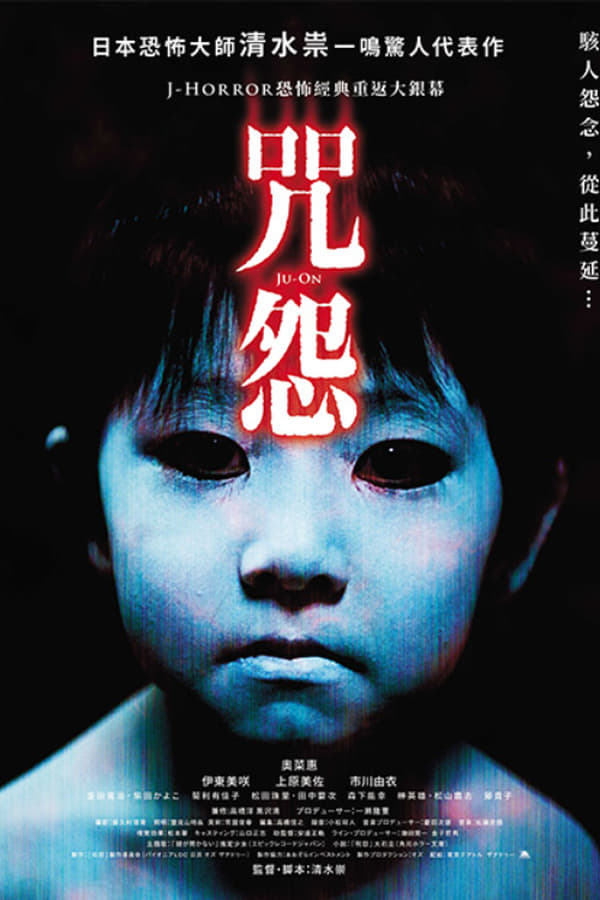 电影《咒怨》的海报
