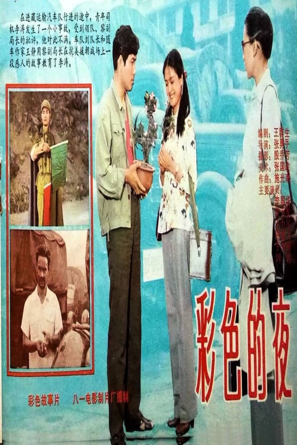 电影《彩色的夜》的海报