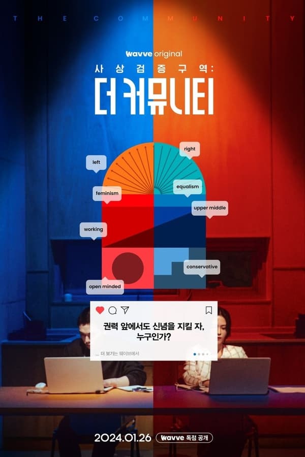 电影《思想验证区域：The Community》的海报