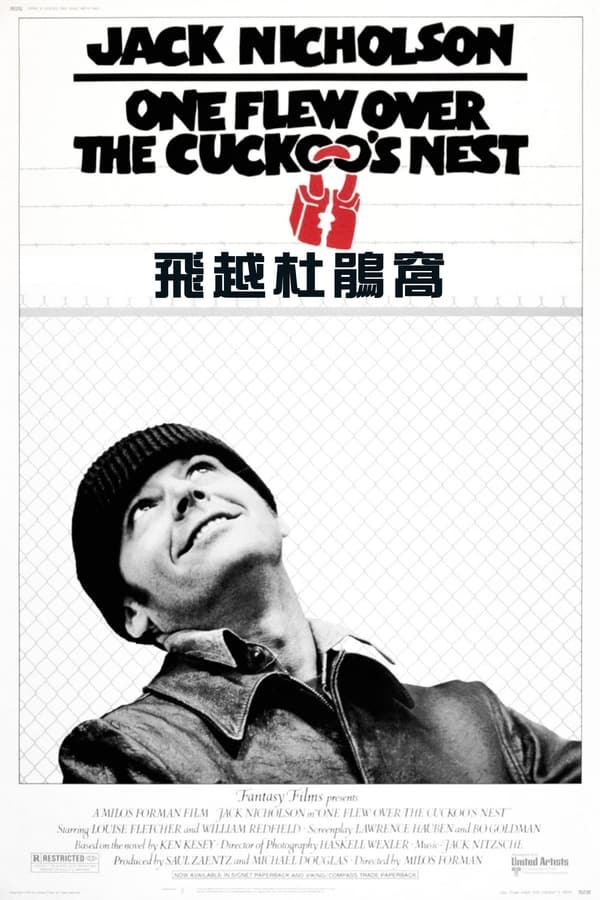 电影《飞越疯人院》的海报