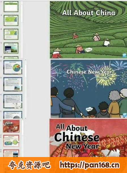 资源《《学中国传统文化、节日、历史》英语课堂素材必备 全英文PPT课件》的海报