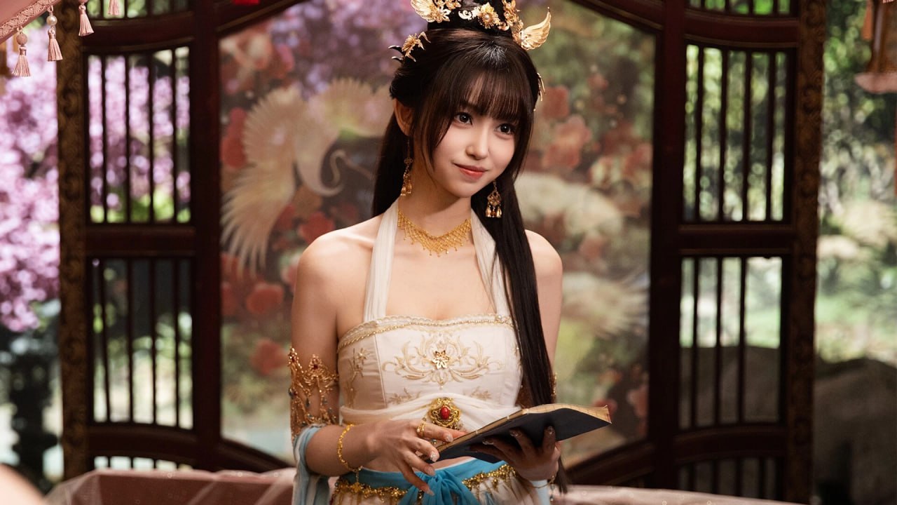 资源《《美女，请别影响我成仙》v1.0 真人美女互动影游》的海报
