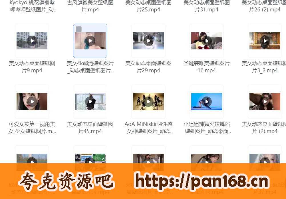 资源《美女动态壁纸超清合集  珍藏资源》的海报