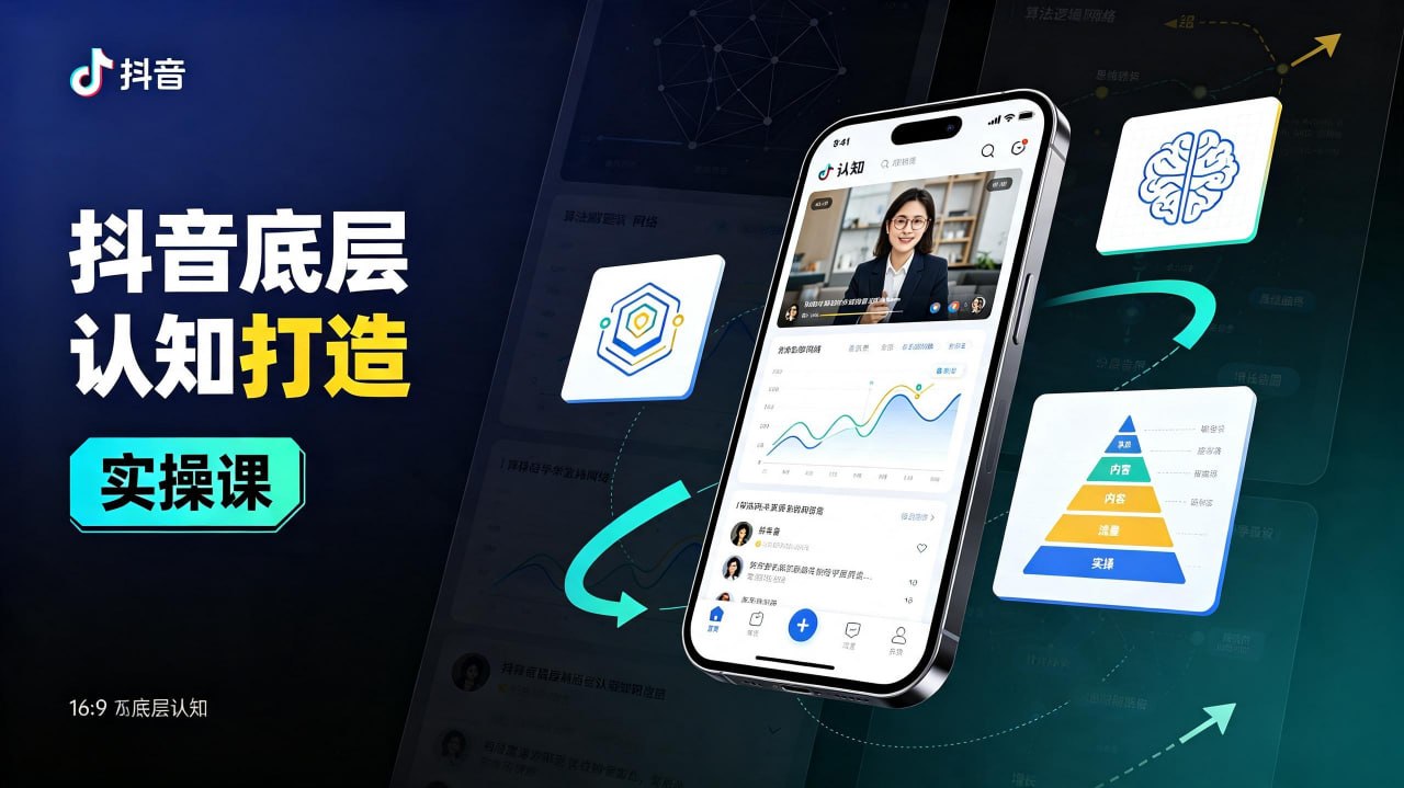 资源《《抖音底层认知打造实操课》》的海报