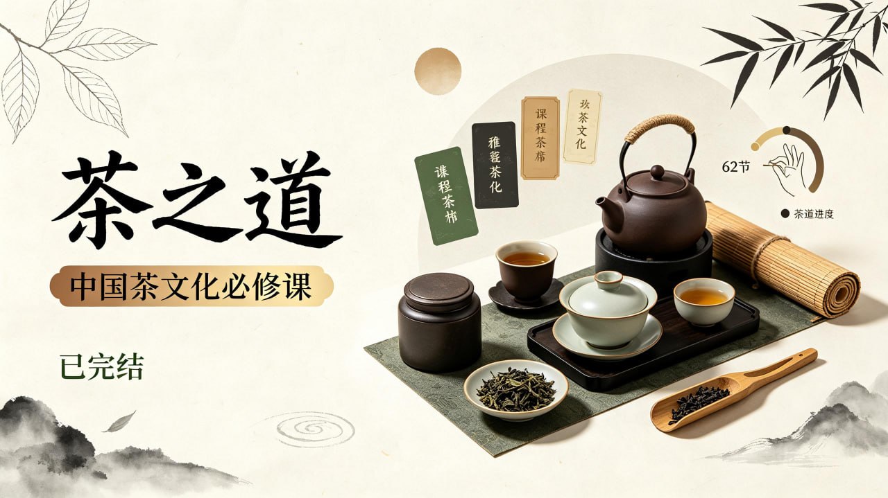 资源《《茶之道：中国茶文化必修课【完结】》》的海报