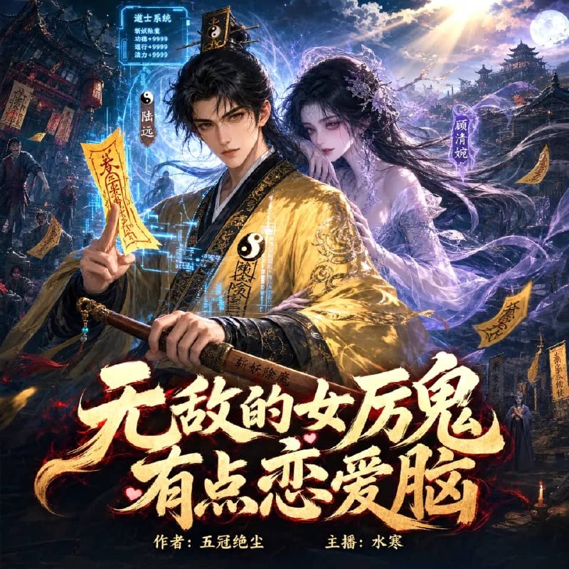 资源《多人有声剧《无敌的女厉鬼有点恋爱脑》主播：水寒 连载至490集》的海报