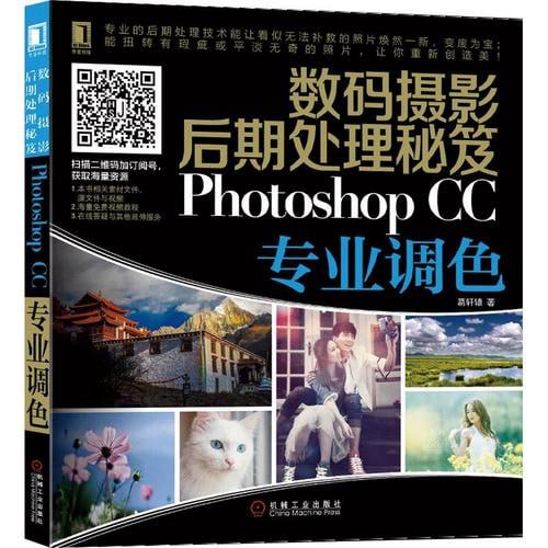 资源《数码摄影后期处理秘笈  PHOTOSHOP CC专业调色》的海报
