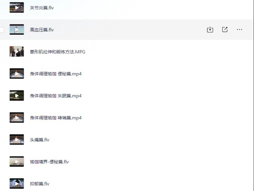 资源《机构高价付费课程  身体调理瑜伽专业班》的海报