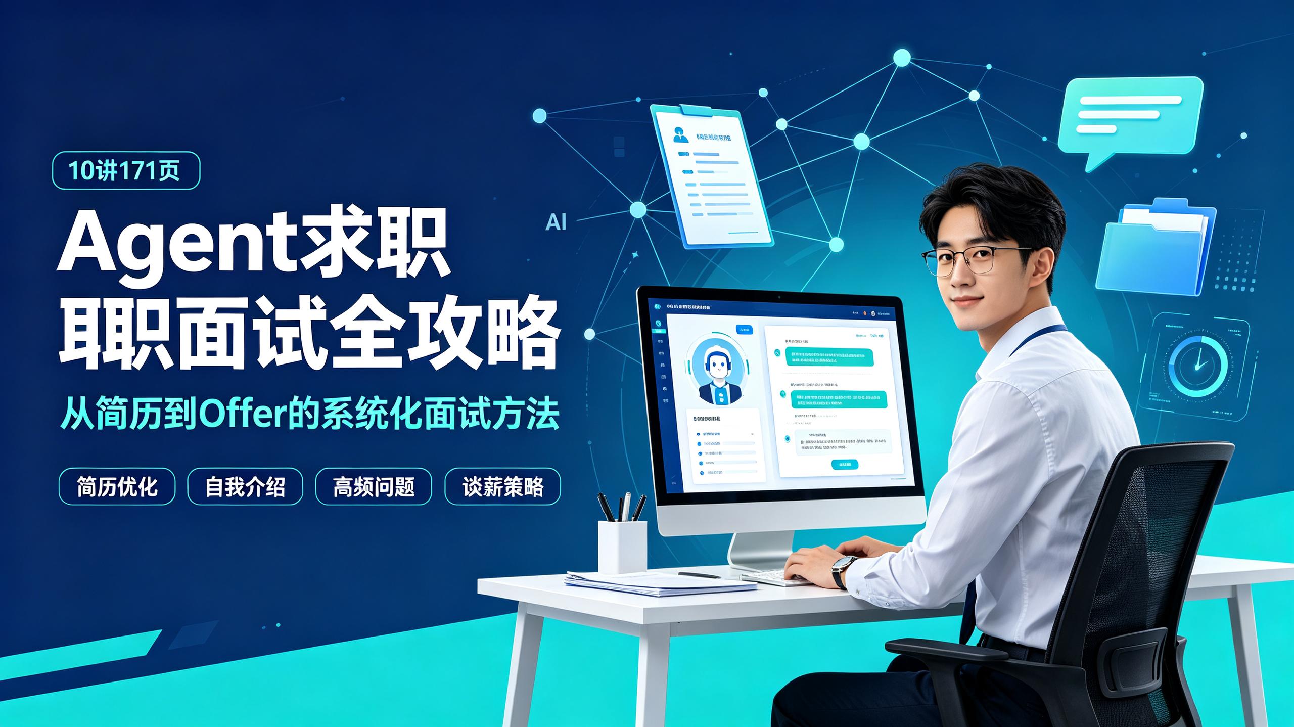 资源《Agent求职面试全攻略(10讲171页)》的海报