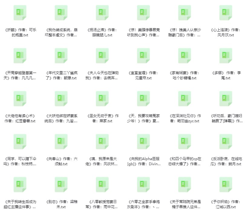 资源《付费小说300+》的海报