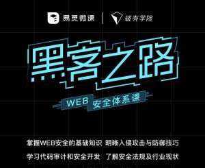 资源《【易灵微课】黑客之路：WEB安全体系课》的海报