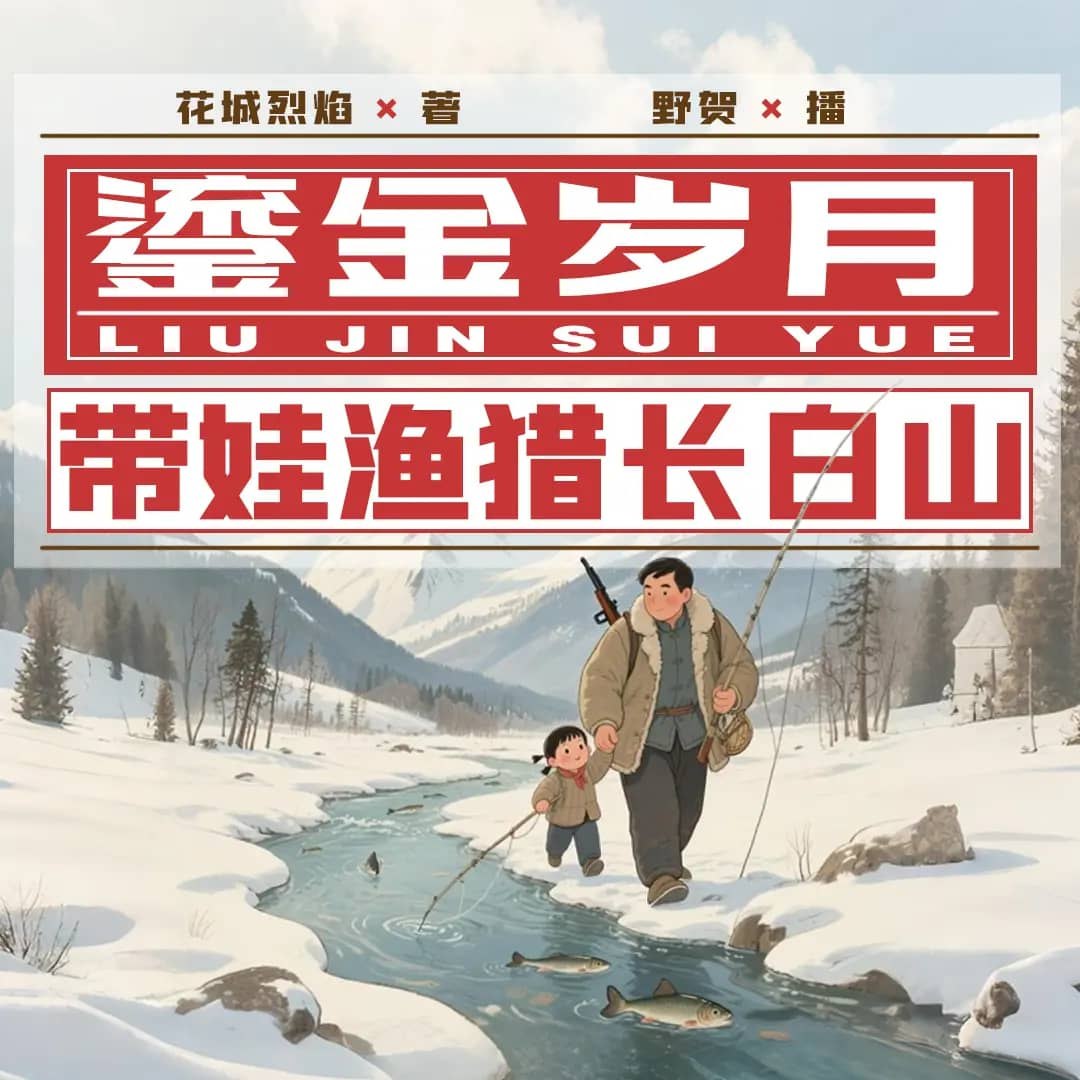 资源《多人有声剧《鎏金岁月：带娃渔猎长白山》主播：野贺 1371集完》的海报