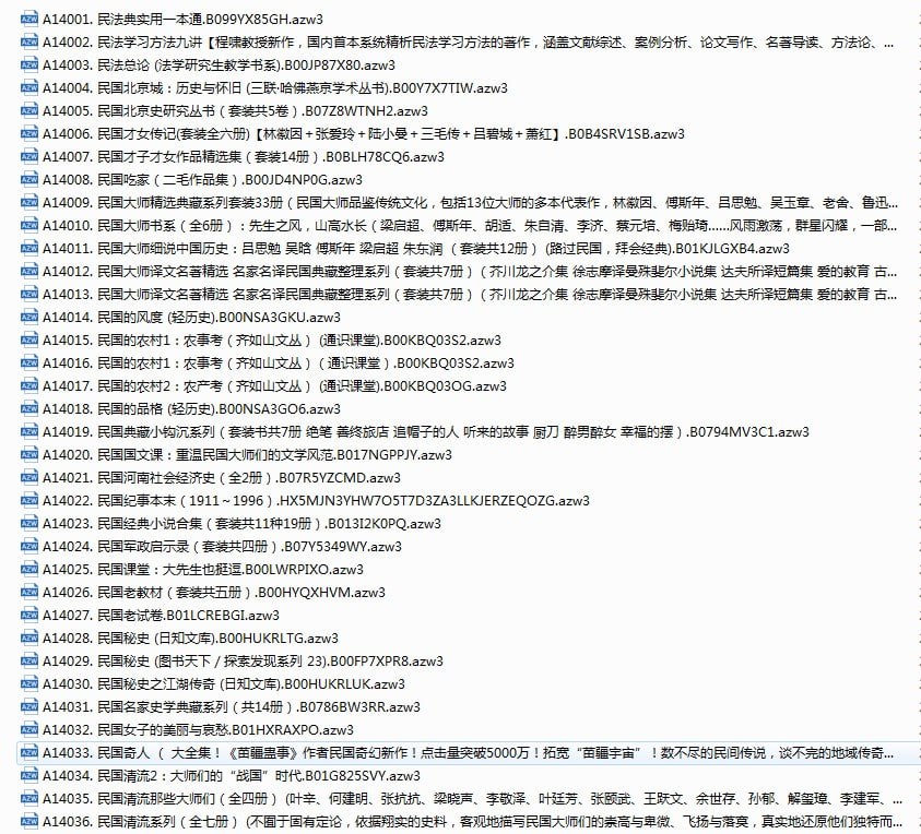 资源《《亚马逊原版电子书》序号14001-14500 共500本 本本好书 价值上万[azw3]》的海报