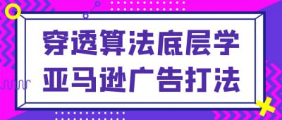 资源《穿透算法底层学亚马逊广告打法》的海报