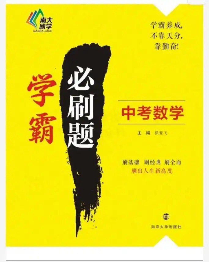 资源《中考学霸必刷题》的海报