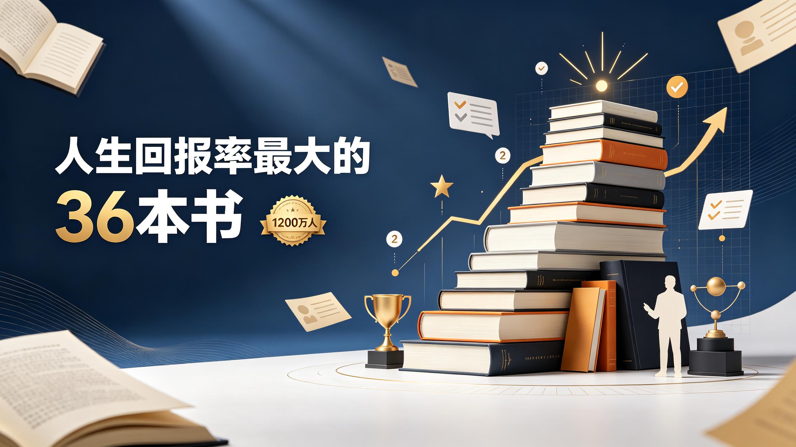 资源《1200万人选出的人生回报率最大的36本书》的海报